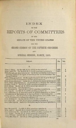 Senate documents. [402.] 1888/89, Vol. 4,1 = Congress 50, Sess. 2