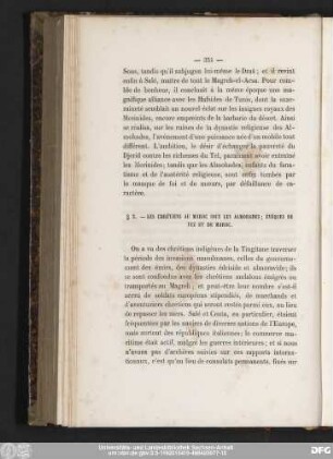 § 3. — Les Chrétiens Au Maroc Sous Les Almohades; Évèques De Fez Et De Maroc.