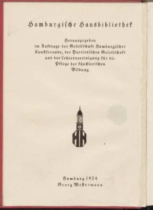 Bd. 1: Briefe an die Kommission für die Verwaltung der Kunsthalle