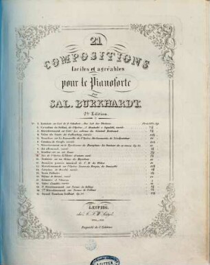 21 compositions faciles et agréables pour le pianoforte, 9. Rondino sur un air Russe