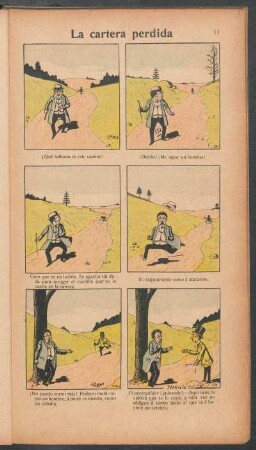La cartera perdida - [Cómic]
