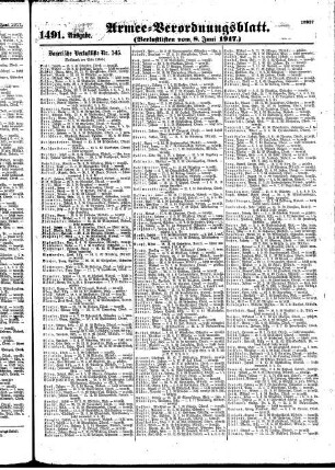 1491.Ausgabe. Freitag, 8. Juni 1917