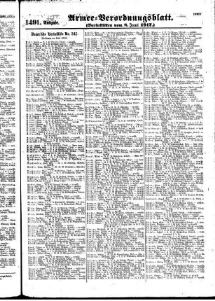 1491.Ausgabe. Freitag, 8. Juni 1917