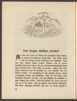 Vom Prager jüdischen Friedhof