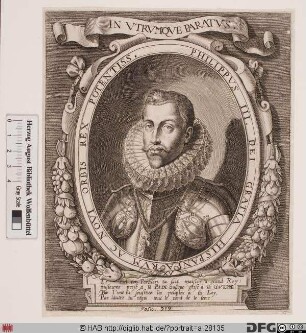 Bildnis Philipp (Felipe) III., König von Spanien (reg. 1598-1621)
