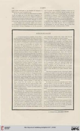 Nécrologie