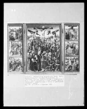 Kleiner Passions-Altar — Altar in geöffnetem Zustand