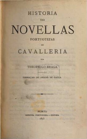 Historia da litteratura portugueza : [Tomos 14 in 7 Voll.], 3