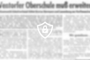 Wentorfer Oberschule muß erweitern
