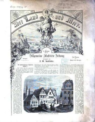 Über Land und Meer : deutsche illustrierte Zeitung. 1859, 10. Nov.