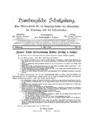 Bestrebungen auf dem Gebiete des Unterrichts in der Orthographie
