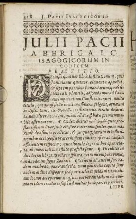 Isagogicorum In Codicem.
