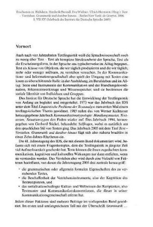 Vorwort