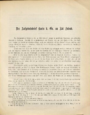 Der Aufgebotsbrief Karls des Großen an Abt Fulrad