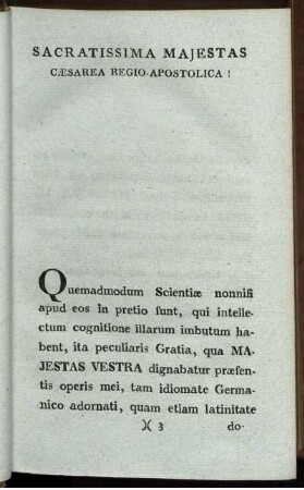 Sacratissima Majestas Caesarea Regio-Apostolica!