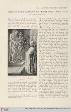 Albrecht Dürer : ein deutscher Meister christlicher Kunst, [1]
