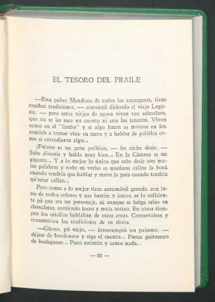 El tesoro del fraile