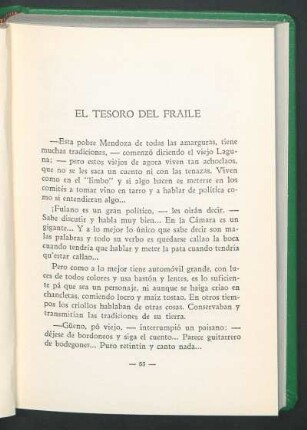 El tesoro del fraile