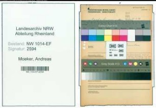 Entnazifizierung Andreas Moeker , geb. 00.00.0000 (Staatsanwalt)