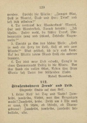 112. Straßenbahners Freud' und Leid