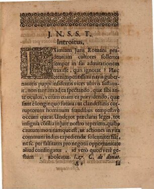 Disputatio Iuridica De Insinuatione