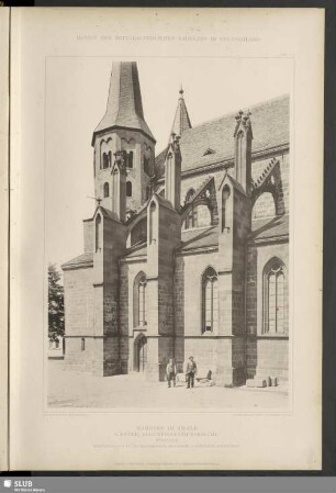 Wimpfen im Thale, S. Peter, Augustinerstiftskirche, Südseite