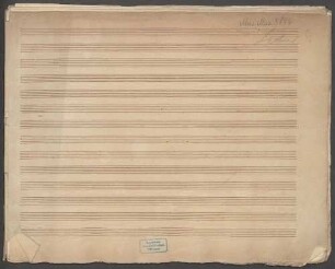 Elegie in Form einer Sinfonie, pf 4hands, op. 58, d-Moll, Arr - BSB Mus.ms. 5876 : [without title?]