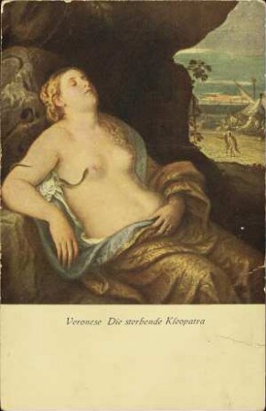 Veronese Die sterbende Kleopatra