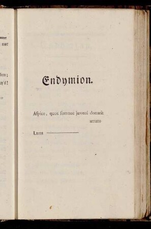 Endymion.