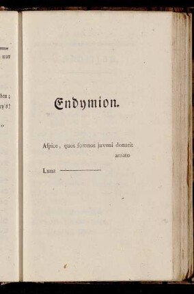 Endymion.