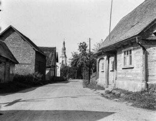 Kriesdorf mit Blick zur Kirche