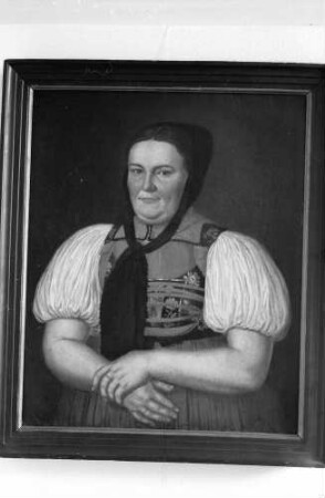 Freiburg: Augustiner Museum, Josef Fuchs, Ochsenwirtin aus Bräunlingen