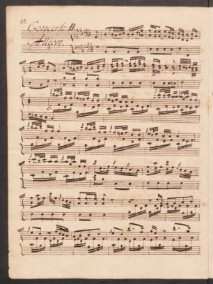 Konzerte; cemb, strings; B-Dur; op.4/2