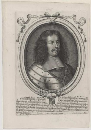 Bildnis des Maximilian Henry, Archeuesque de Cologne