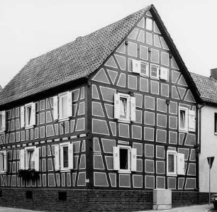 Fachwerkwohnhaus; Groß-Bieberau, Marktstraße 31