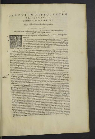 Commentarius tertius.
