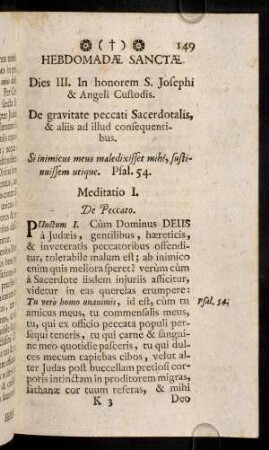 149-155, Meditatio I - II