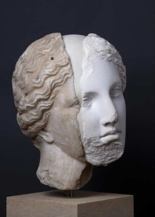 Fragment der rechten Gesichtshälfte eines weiblichen Kopfes (Frauenkopf Berlin-Bergama, sog. Brizescher Kopf)
