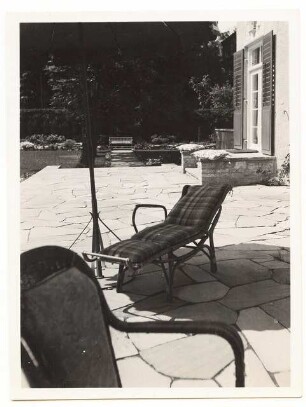 Garten Prof. Niemeyer, Berlin-Dahlem: Terrasse