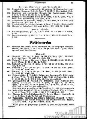 Maschinenwesen