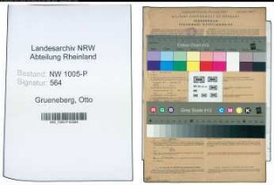Entnazifizierung Otto Grueneberg , geb. 24.08.1884 (Ladeschaffner)