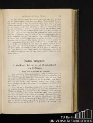 I. Geschichte, Bedeutung und Einträglichkeit des Obstbaues.