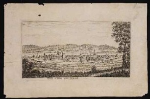 Spalt 4. meil von Nürnb: 1708. - Spalt (Landkreis Roth)