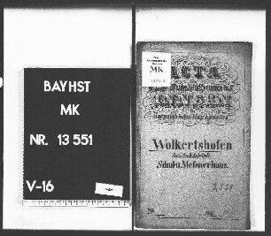 Wolkertshofen (Bezirksamt Eichstätt), Schul- und Meßnerhaus