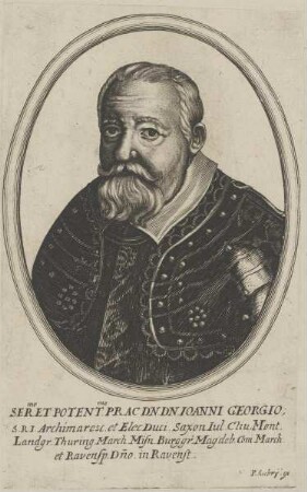 Bildnis des Ioannes Georgius, Kurfürst von Sachsen