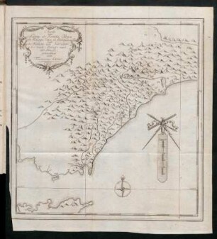 Charte von Sierra de Ronda [...] und der Seeküste von Gibraltar [...].