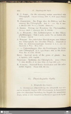 17. Physiologische Optik