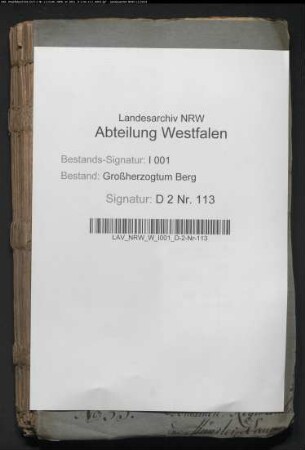 Bermanns Erbe, Kirchspiel Wadersloh