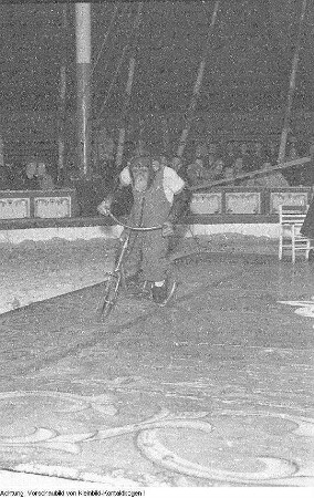 Dresden, Gastspiel des Zirkus Busch, Juni 1956