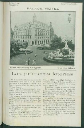 Las primeras loterías